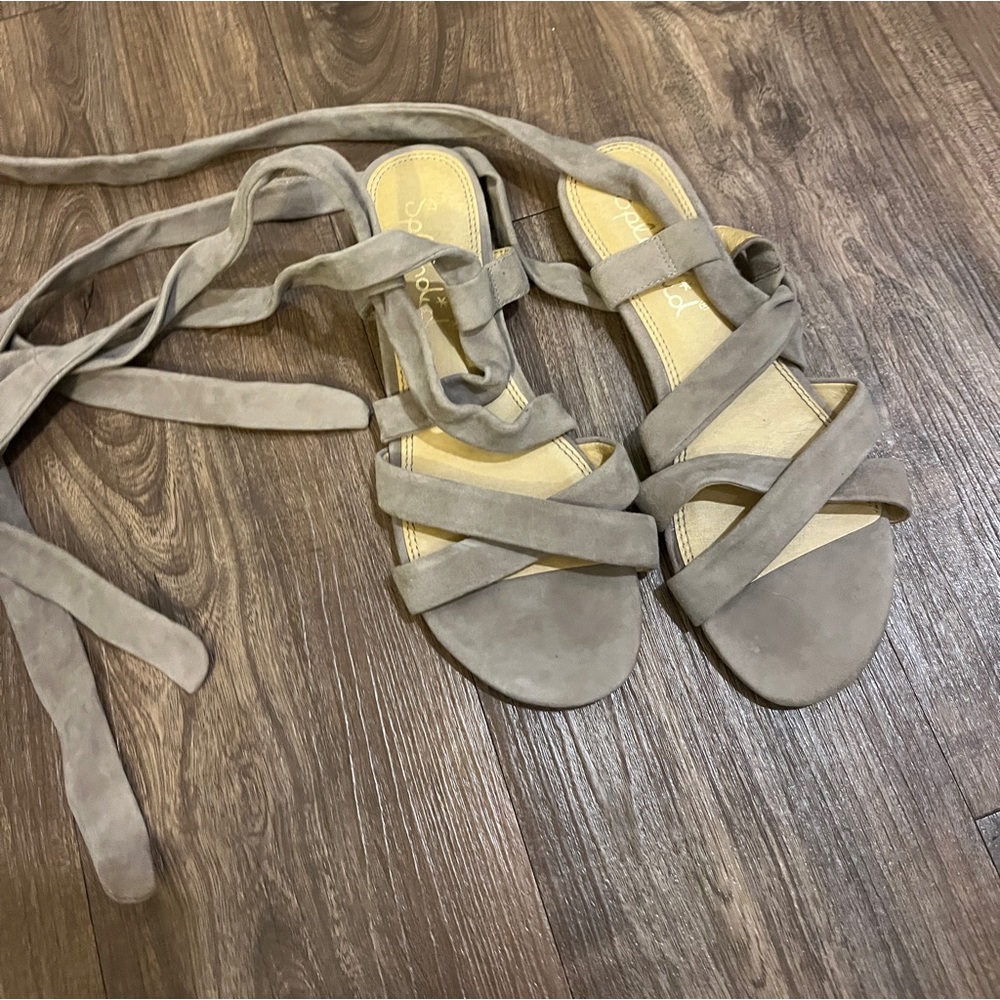Lace up sandal